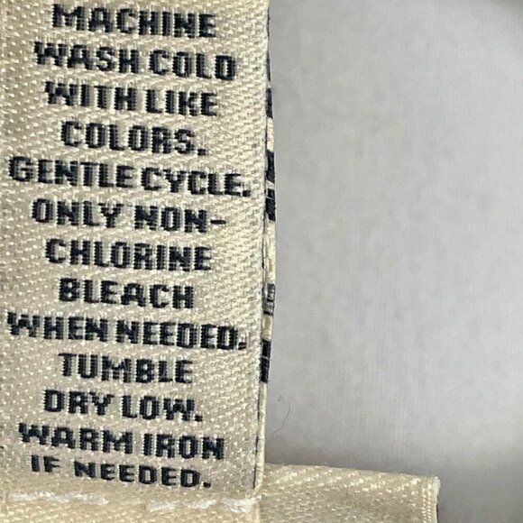 St. John's Bay 100% Cotton Button Down Boxy Puff Sleeve Plum Blouse Women's 1X - Picture 13 of 14